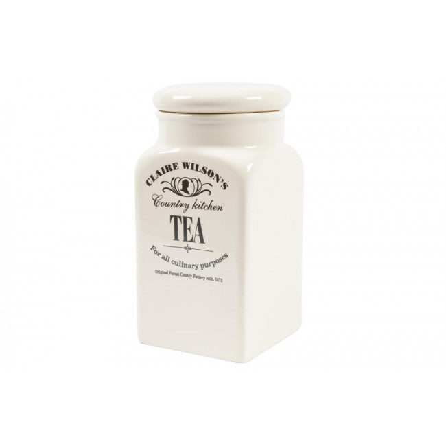 Storage jar Tea, H20x10x10cm