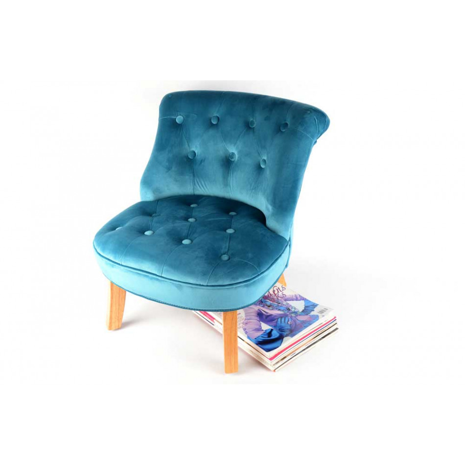 Kids Chair Zavann, blue, 49x48x53cm