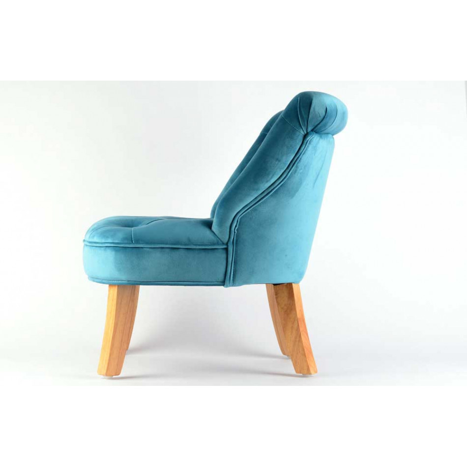Кресло детское Zavanna, синий, 49x48x53cm