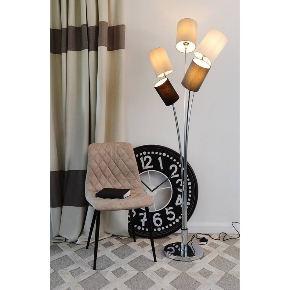 Floor lamp Tira, E14 5x40W, W63cm, H168cm