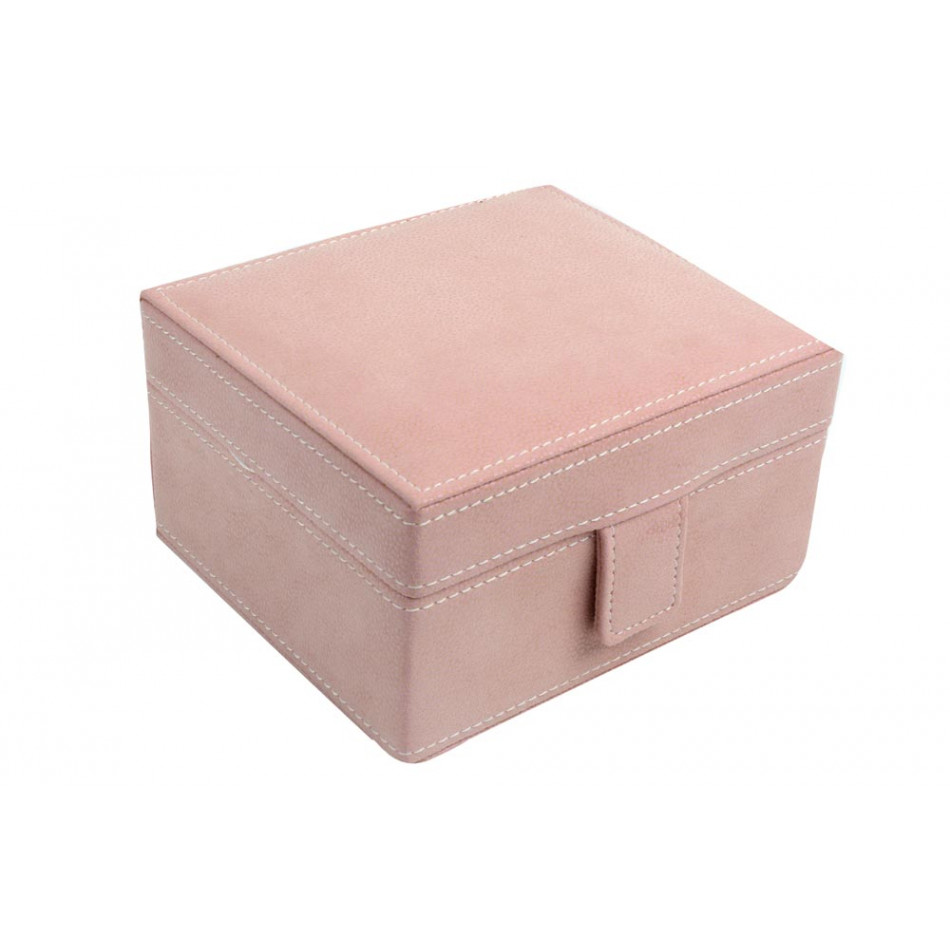 Jewellery box  Zigda, pink, 18x17x10cm