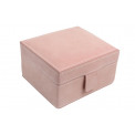Jewellery box  Zigda, pink, 18x17x10cm