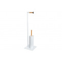 Toilet stand  HASSE-1 with toilet brush, white, 20x20x74cm