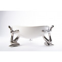 Decorative bowl with figurines, ceramic, 23x21.5x9.5cm