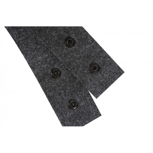 Felt magazine rack Good News, dark grey, 32x18x43cm