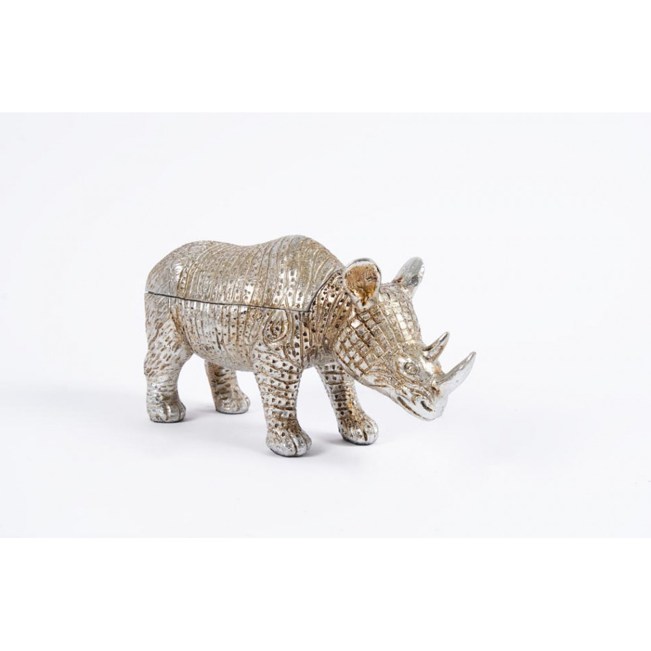 Decorative figure Rhino, 26.5x13.5x9cm