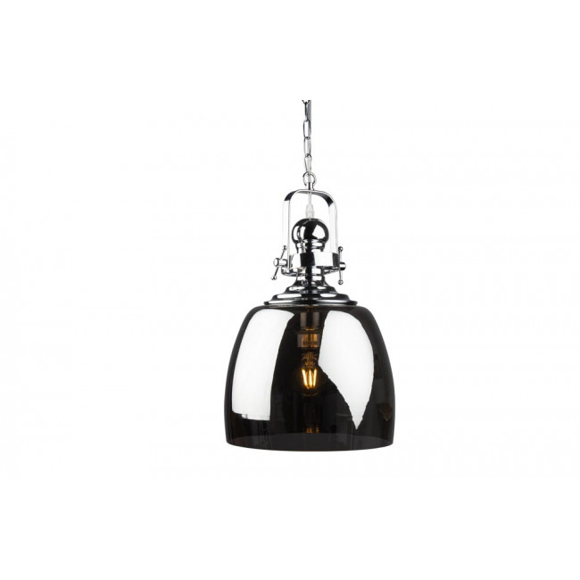 Подвесной светильник Rigo, серый, E27 60W, H65-160cm, Ø-30cm