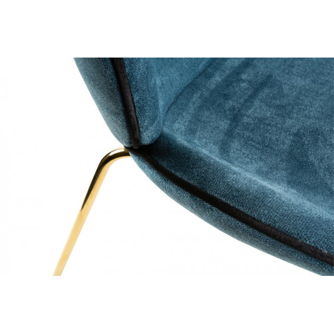 Chair Sofit 54x61x81cm, blue fabric