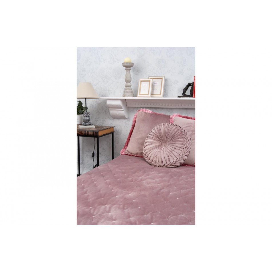 Bed cover Saksija, pink, 160x220cm 