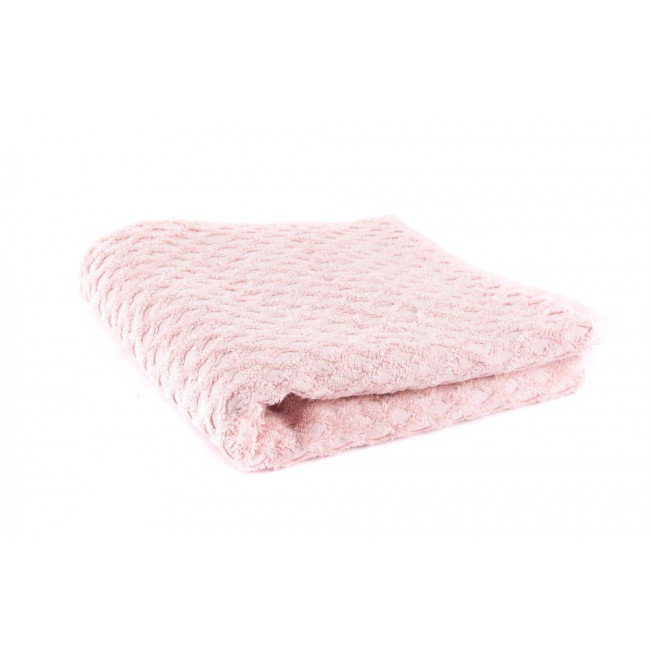Bamboo towel 50x100cm, pink 550g/m2