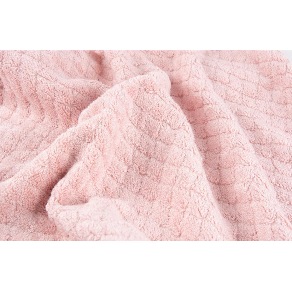 Бамбуковое полотенце 50x100cm, розовый 550g/m2