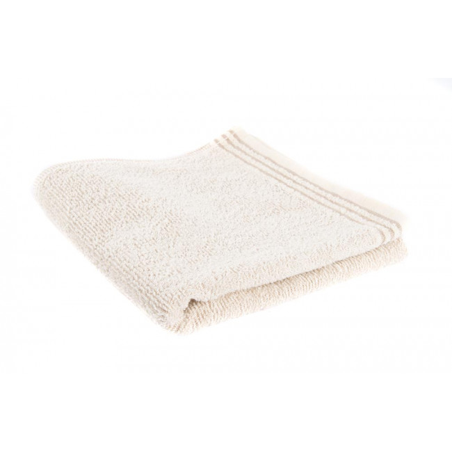 Cotton towel 50x100cm, natural/beige 350g/m2