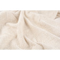 Хлопковое полотенце 70х140см, натуральное / бежевое, 350 г/м2