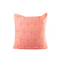 Decorative pillowcase Delirium 2, salmon color, 45x45cm