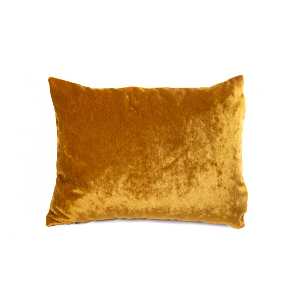 Decorative pillowcase Celebrity 29, golden, 45x33cm