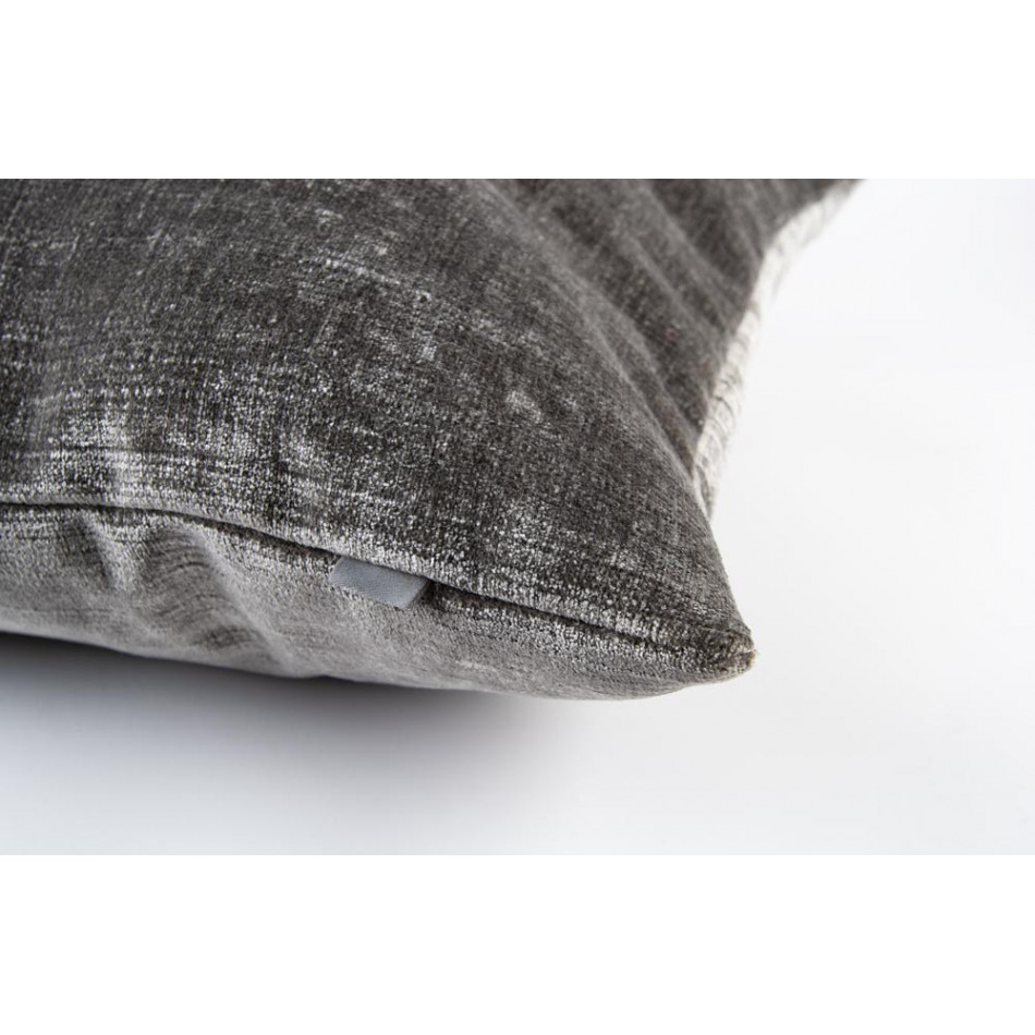 Decorative pillowcase Premium 47, grey, 45x45cm