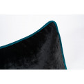 Decorative pillowcase Celebrity 14, turquoise trim, 45x33cm