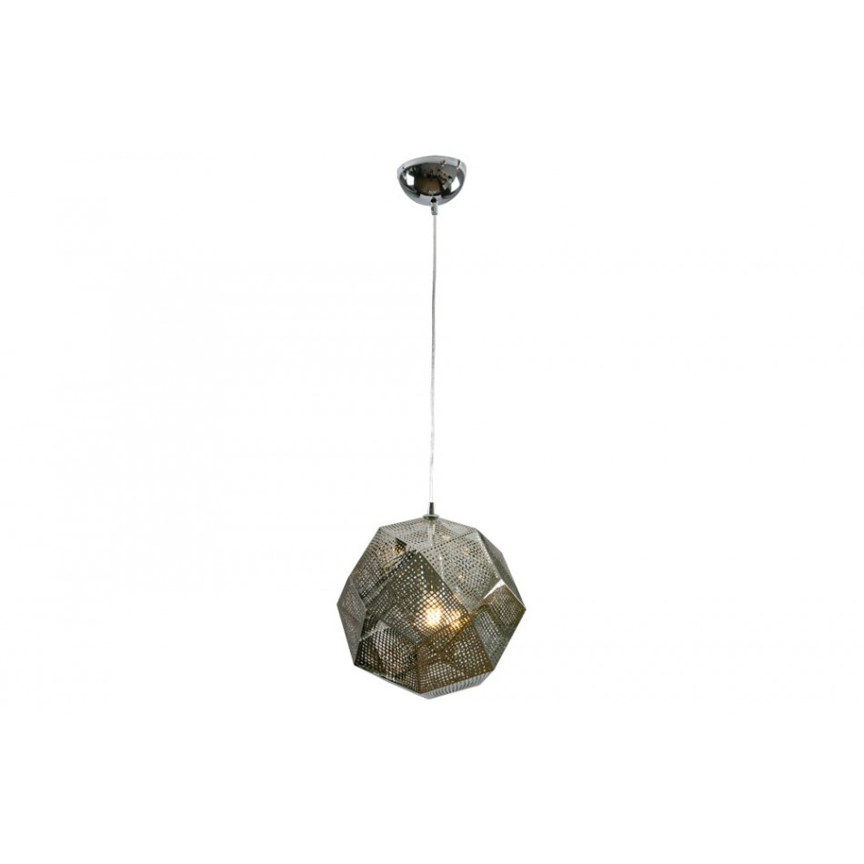 Подвесной светильник Greta, хром, E27 40W (max), H-43-165cm, Ø-32cm