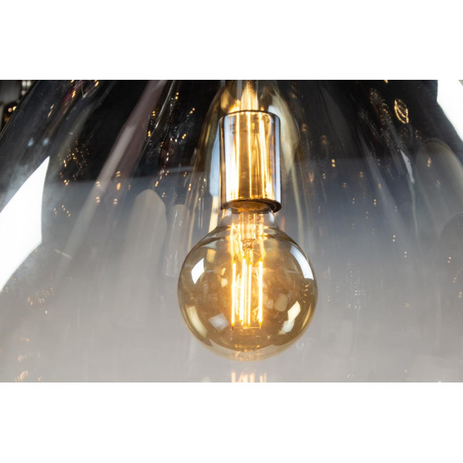 Подвесной светильник Rodonda L, цвет хром, E27 60W, (max), H-58-160cm, Ø-37cm