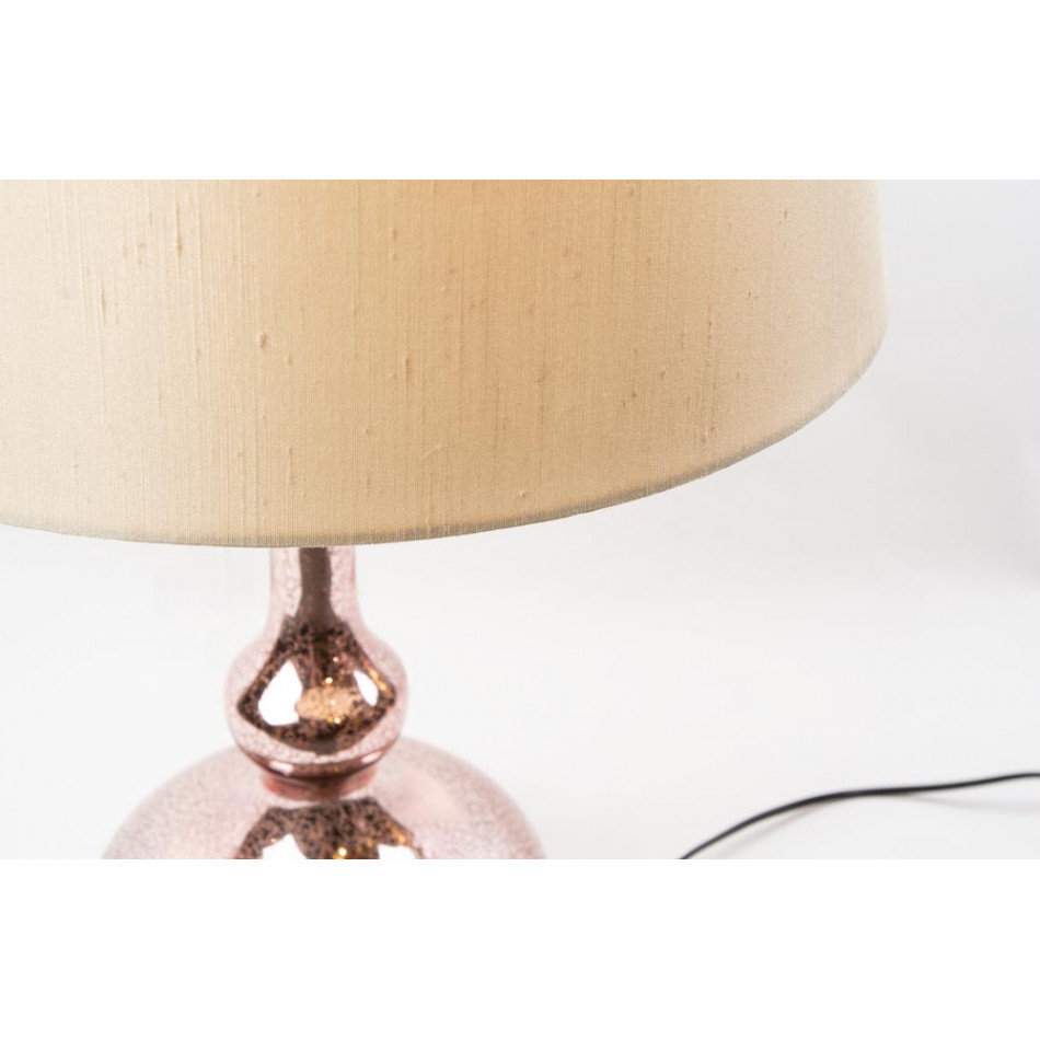 Настольная лампа Dolli, розовая, E27 60W (max), H-67cm, 36cm