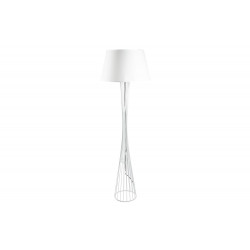 Floor lamp Sower, white, H160x50cm, E27 60W