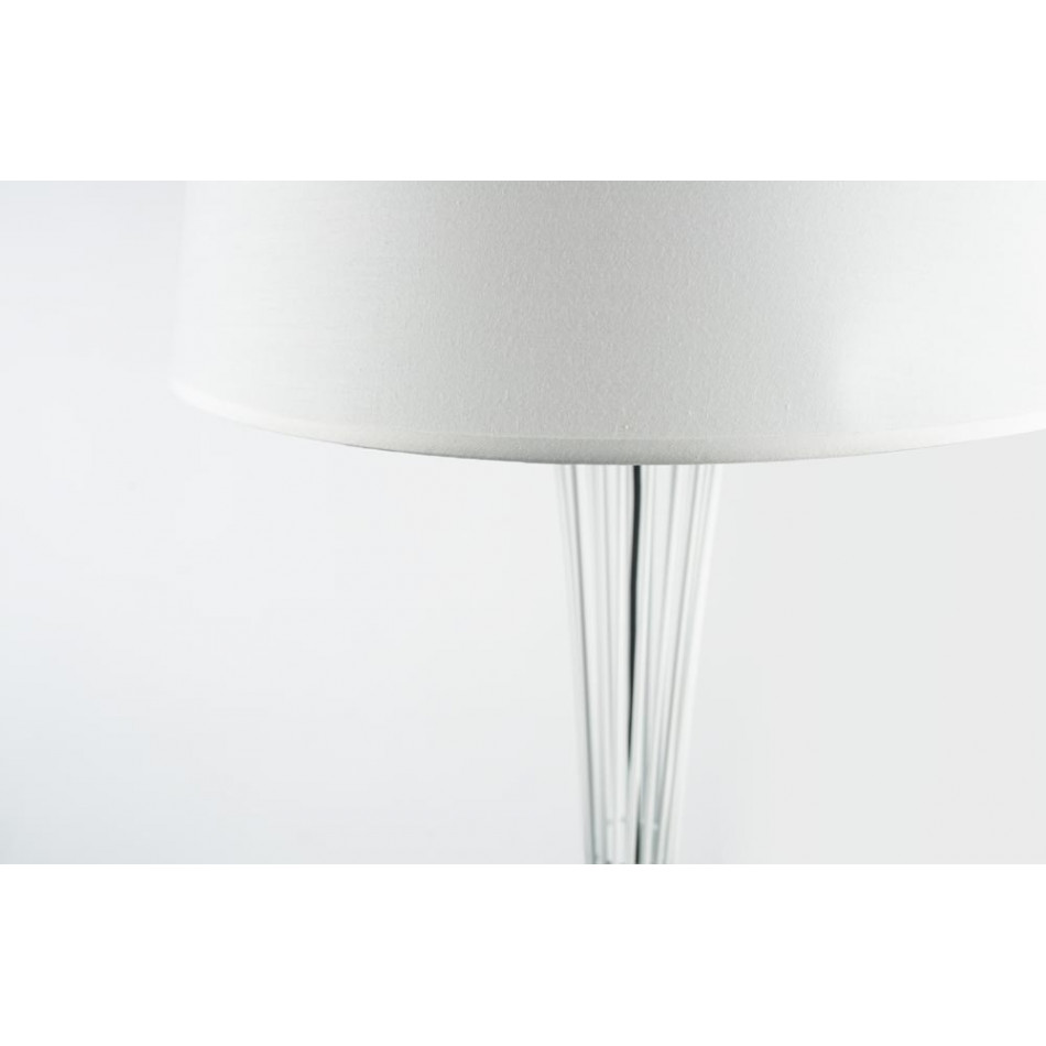 Floor lamp Sower, white, H160x50cm, E27 60W