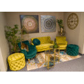 Accent chair Rockfort, emerald green, 53x70x74.5cm, seat height 44cm