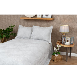 Bed cover Bracken, grey, 160x220cm