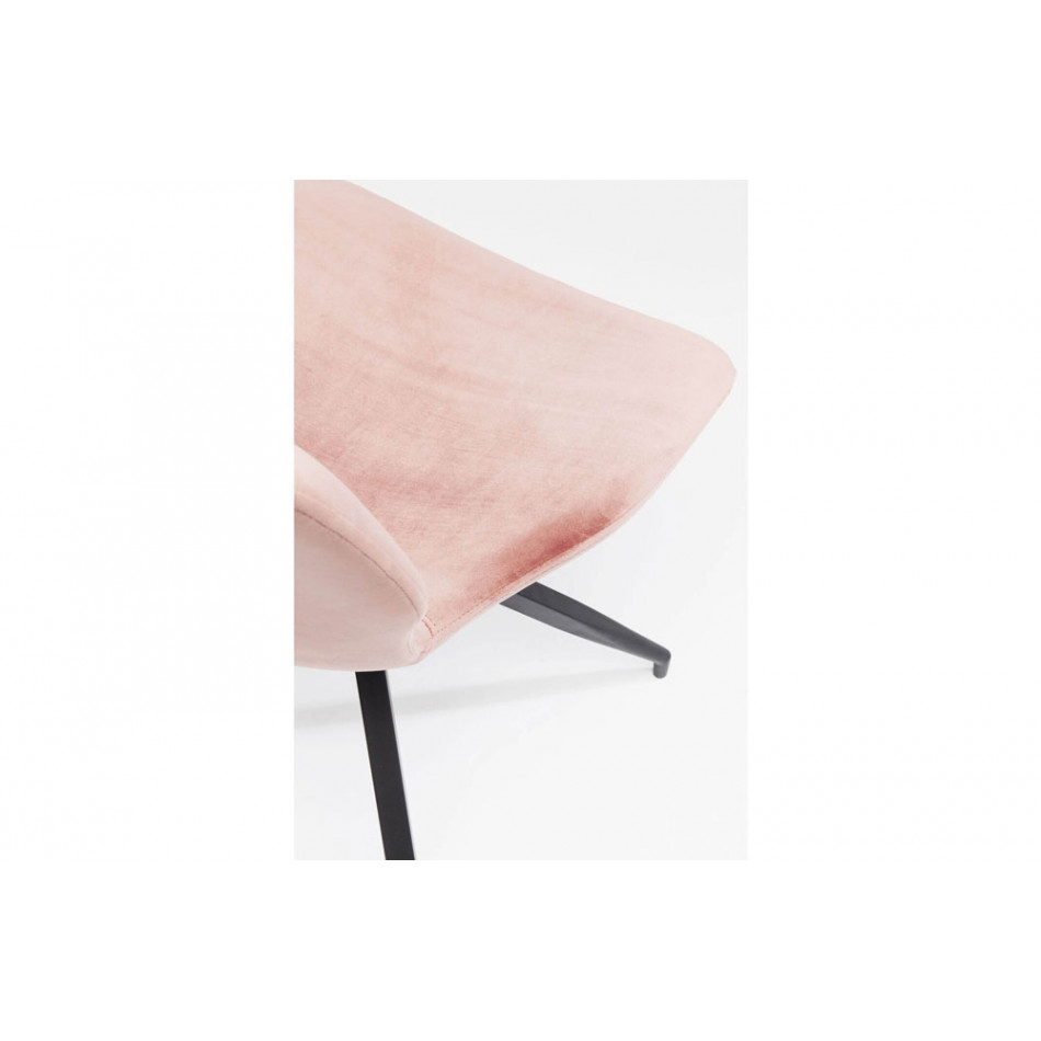 Chair Butterfly, pink, 84.5x47x56.2cm, seat height 47cm