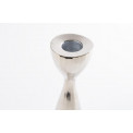 Candle holder Fiona M, nickel plated, 5.5x5.5x21cm