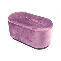 Stool-box Fabara, purple, 67x34x32cm
