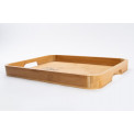 Bamboo tray Bon Apetit, 38x27.8x3.6cm