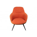 Кресло Olinda, оранжевое, 74,5х61,5х80,5см, высота сиденья 38см