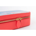 Jewellery box Zuzu with zipper, red, 22x12.5x6.5cm