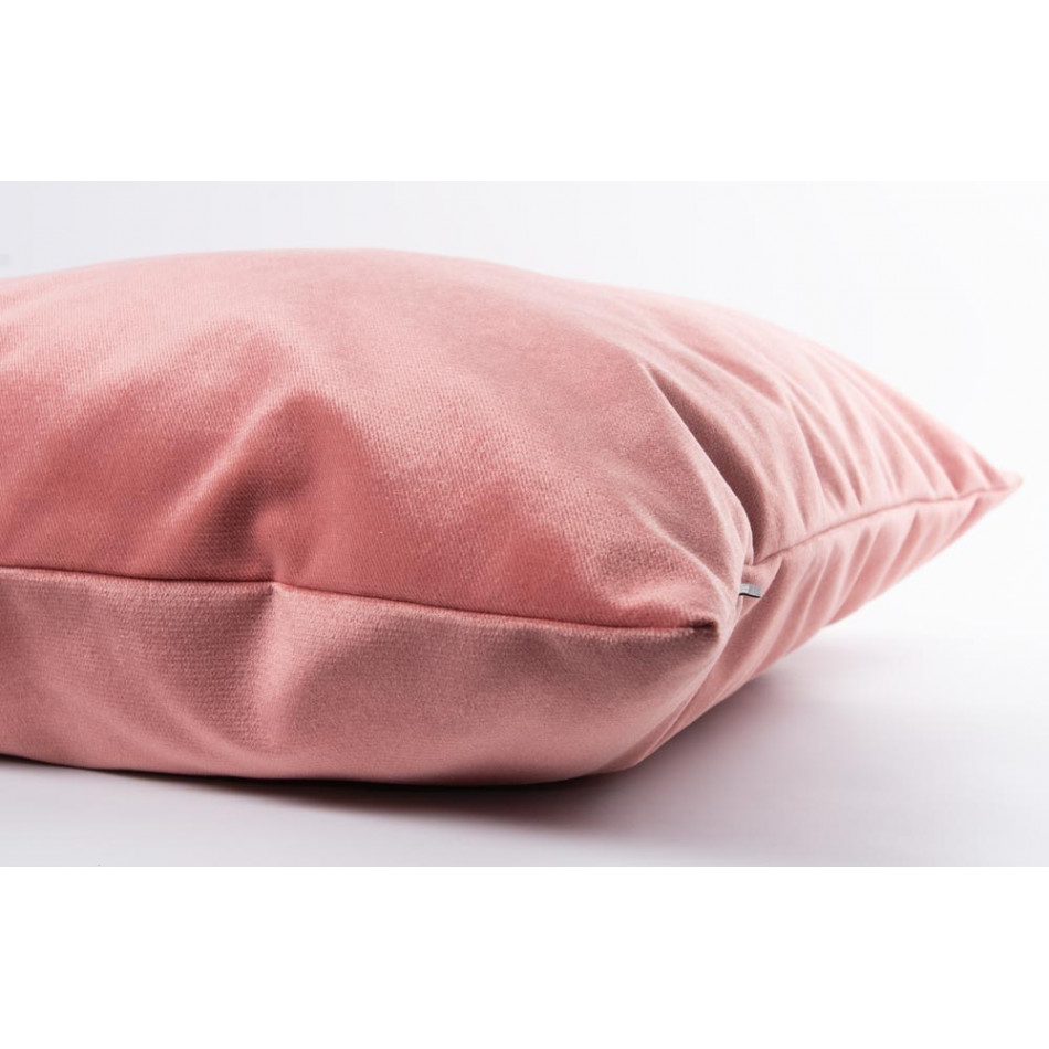 Decorative pillowcase Fuego 151, vintage pink, 60x60cm