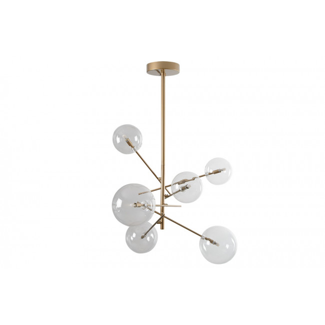 Потолочный светильник  Raja, золотистый сатин, G9 6x35W(max), H140cm x D80cm