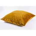 Velvet pillowcase Celebrity 29, golden colour, 60x60cm
