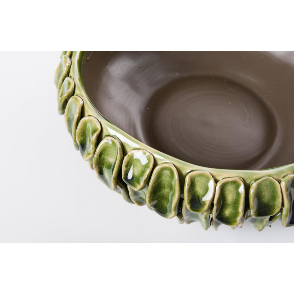 Decorative bowl Gelora, H6cm D20.5cm