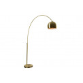 Floor lamp Tensor, matte brass, H200cm D27cm, E27 60W