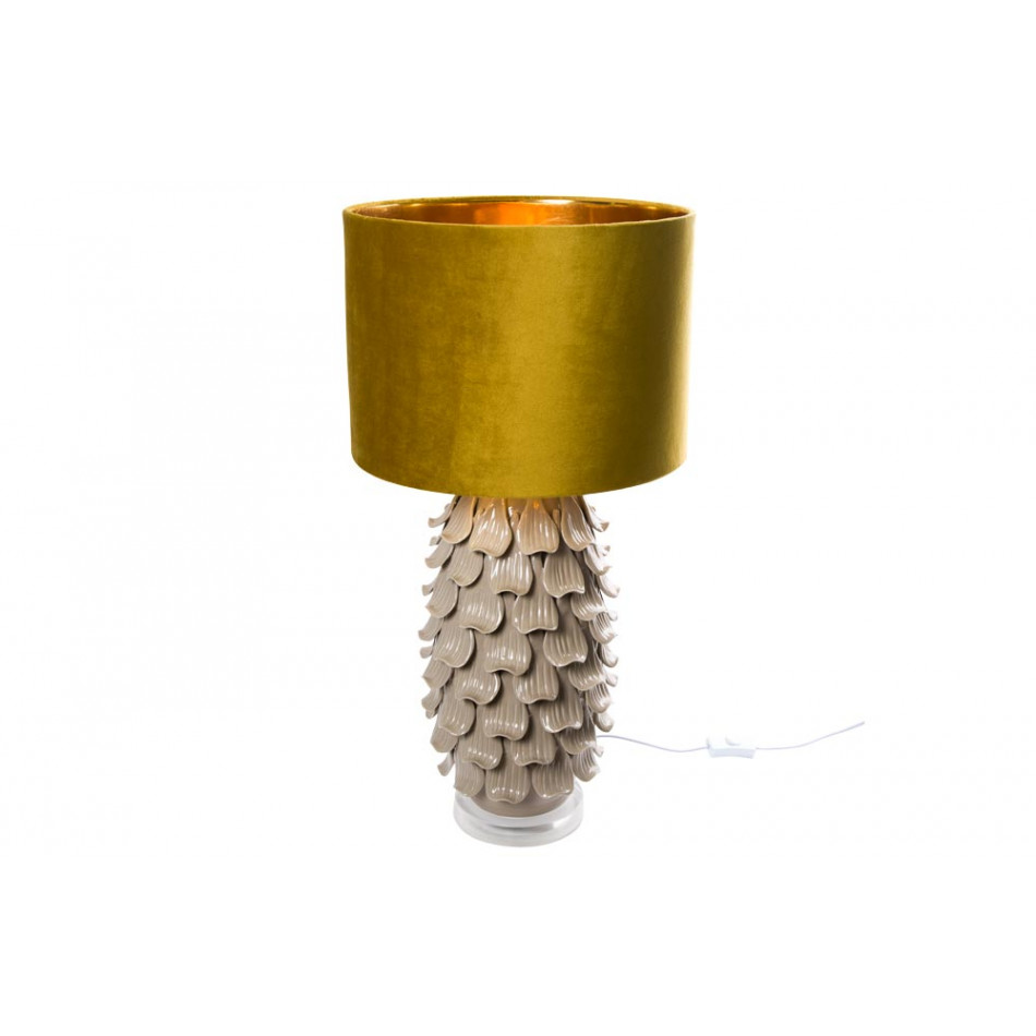 Table lamp Damme, ceramic, H71x35cm,E27 60W