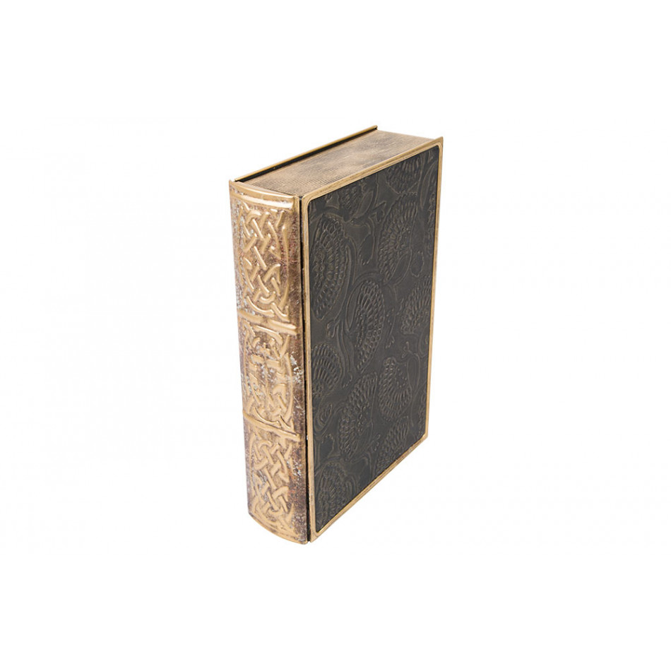 Metal book box Ornament L, 30x21x7cm