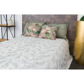 Bed cover Tropi, green, 160x220cm