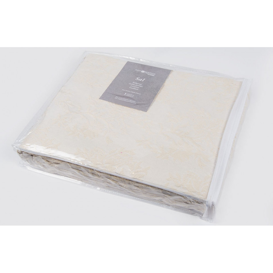 Bed cover Sal, beige, 220x260cm