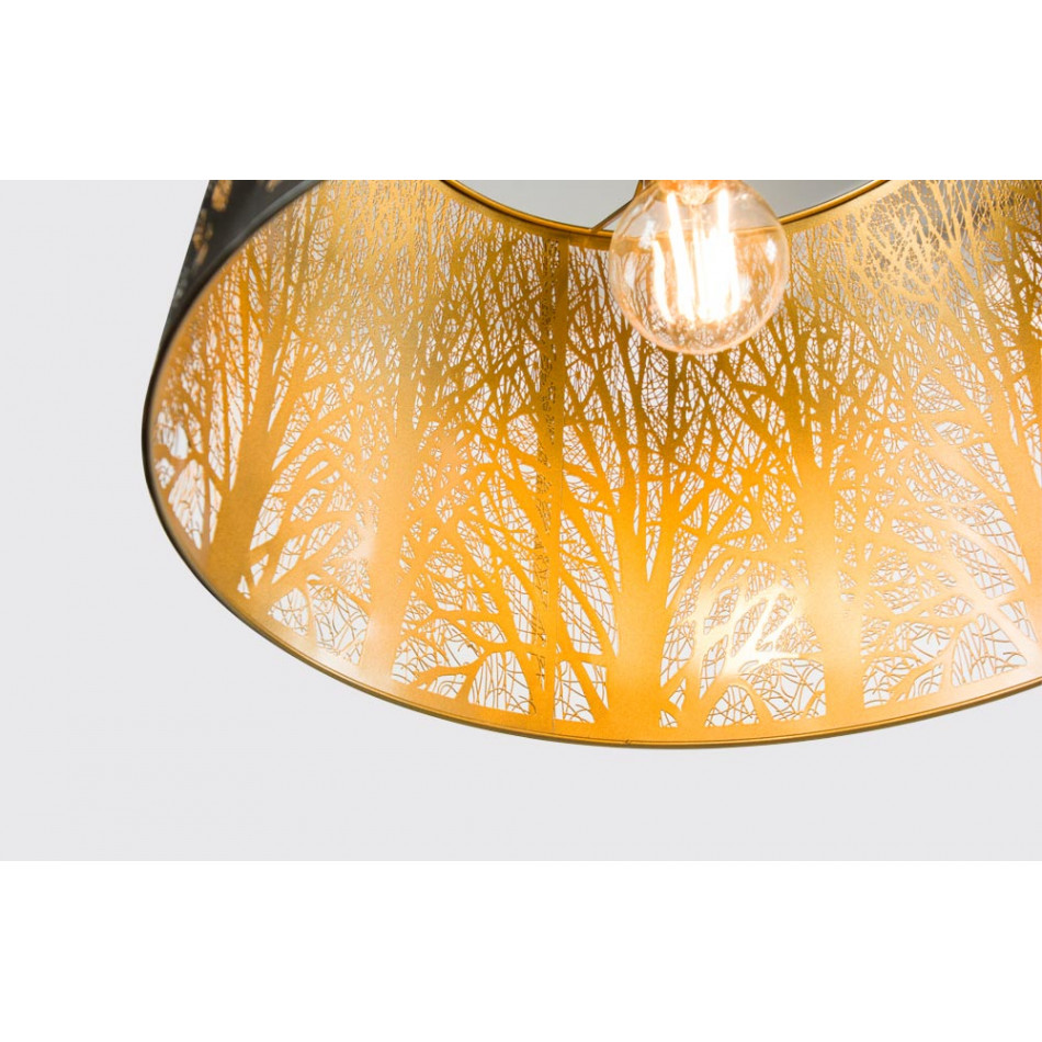 Pendant lamp Labosca, E27 60W, H30-110cm D35cm