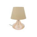 Настольная лампа Dijon янтарный / коричневый цвет, E27 40W, H46cm D30cm