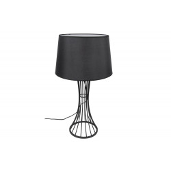 Table lamp Sower, black, E27 60W, H60x30cm