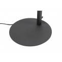 Floor lamp Siljan, black, E27 60W, H160 D26cm