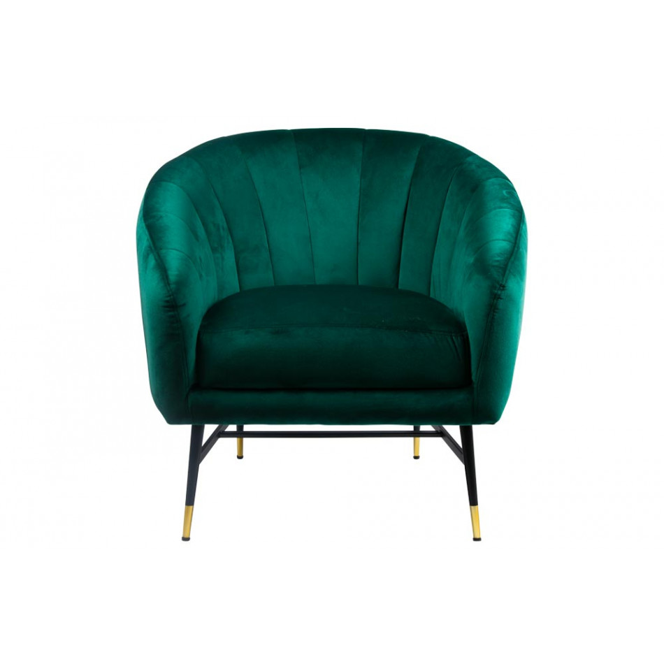 Armchair Cuba, emerald green, 80x73x78cm, seat h-44cm