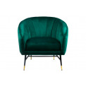 Armchair Cuba, emerald green, 80x73x78cm, seat h-44cm