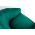 Кресло Cuba, изумрудно-зеленое, 80x73x78см, сиденье h-44см
